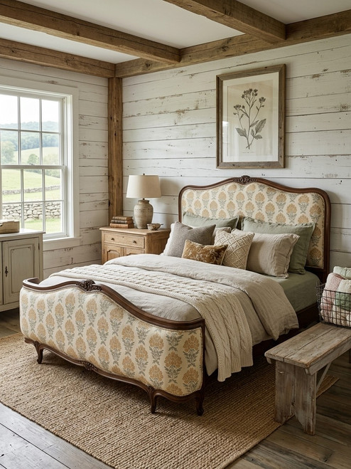 CORBEILLE BED FARMHOUSE STYLE