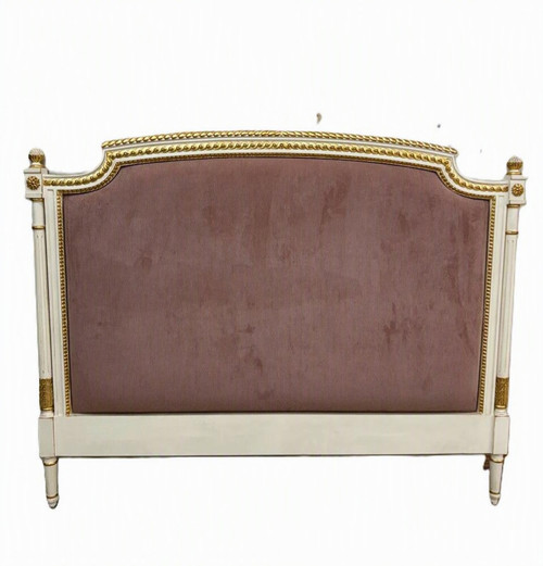 PARIS RITZ CARLTON LOUIS XVI HEADBOARD IVORY & GOLD