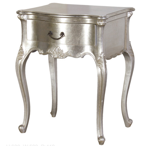 Chateau Silver French Side Table