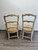 FRENCH LADDERBACK CHAIRS