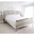 French Rattan Bed, Chateau Whitewashed