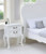 Provincial Luxury Carved Bed Set, White / White