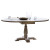 Round Ash Dining Table and Chair Set