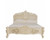 The Versailles Rococo Hand-Carved Mahogany Bedroom Set (Ivory Finish)