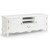French Chateau White Low Sideboard TV Unit With White Handles