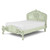 Rococo Carved Bed, Green