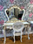 Rococo Bedroom Set, Antique white And Gold