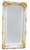 MADEMOISELLE FLOOR MIRROR, Cream and Gold