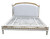 Adélaïde Bed With Rails, Cream and Gold Adélaïde Bed With Rails, Cream and Gold