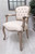 French Reclaimed Tufted Dining Chair