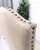 French Rustic Studded Dining Chair