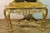 French Chateau Gold Console Table & Mirror