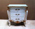 Rococo White and Gold Bedside