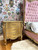 Rococo Bedside Table, Light Ivory And Gold Rococo Bedside Table, Light Ivory And Gold