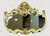 Rococo Wall Mirror, Ivory and Gold