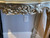 Provence Console Table, Distressed Silver