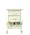 Chateau Antique White Bedside, Louis XVI Style