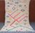 MOROCCAN RUG WHITE AND PINK MULTI