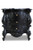 Rococo Carved Headboard, Lacquer Black