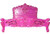 PINK ROCOCO BED