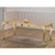 BAROQUE DINING TABLE SET GOLD