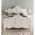 Bernadette Rococo Bed, Antique White