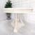 JANELLE ROUND DINING TABLE, WHITEWASH