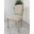 GREY AND GOLD FRENCH CHAIR
