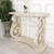 CHATEAU GRANDE WHITEWASH CONSOLE TABLE