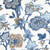 THIBAUT INDIENNE JACOBEAN FABRIC by the Yard