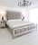 KRYSTAL MIRRORED TUFTED BED