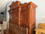 GOTHIC DISPLAY CABINET, Dark Oak