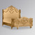 ANTIQUE GOLD FRENCH BED