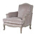 CHARLOTTE FRENCH UPHOLSTERED ARMCHAIR