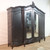 Provincial Luxury Carved Armoire Wide, Black