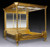 Tudor Royal Canopy Bed Gold Gilt