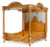 GOLD FRENCH CANOPY BED