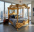 GOLD CANOPY BED