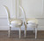 Louis XVI Bow Upholstered Dining Chair Set