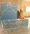factory photos of French Bed Frame with high headboard