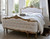 French Gold and White bed