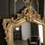 Jolene Luxury Rococo Bed Frame – Noir & Gold
