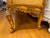 LOUIS XV BORDEAUX 6 DRAWER DRESSER GOLD LEAF GILT