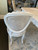 PROVINCIAL CHATEAU DINING TABLE SET, SATIN WHITE