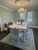 PROVINCIAL CHATEAU DINING TABLE SET, SATIN WHITE