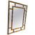 ANTIQUE GOLD BAMBOO MIRROR