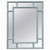 BLUE AND SILVER BAMBOO MIRROR