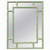 GREEN AND GOLD BAMBOO MIRROR