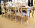 SHABBY CHIC DINING SET