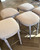 Marie Antoinette French Chateau Bar Stools With Back